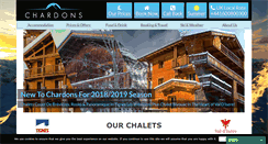 Desktop Screenshot of chaletchardons.com